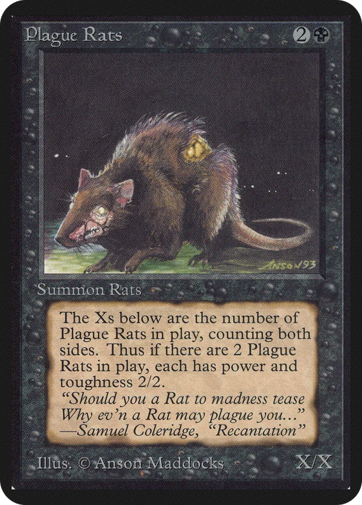 Plague Rats · Limited Edition Alpha