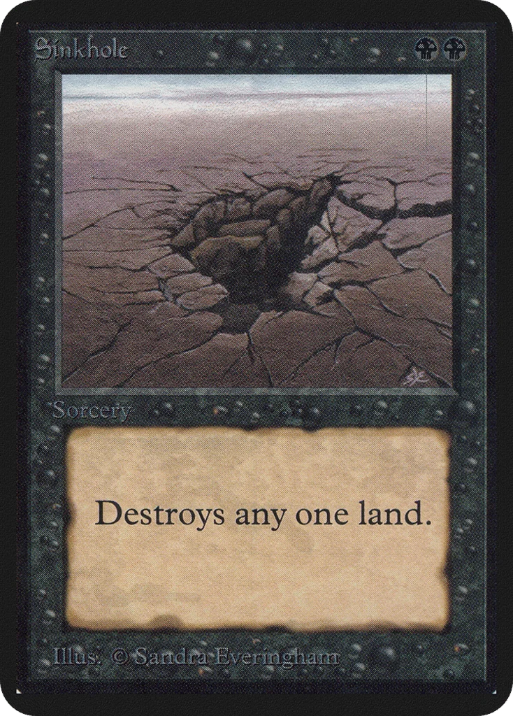 Sinkhole · Limited Edition Alpha