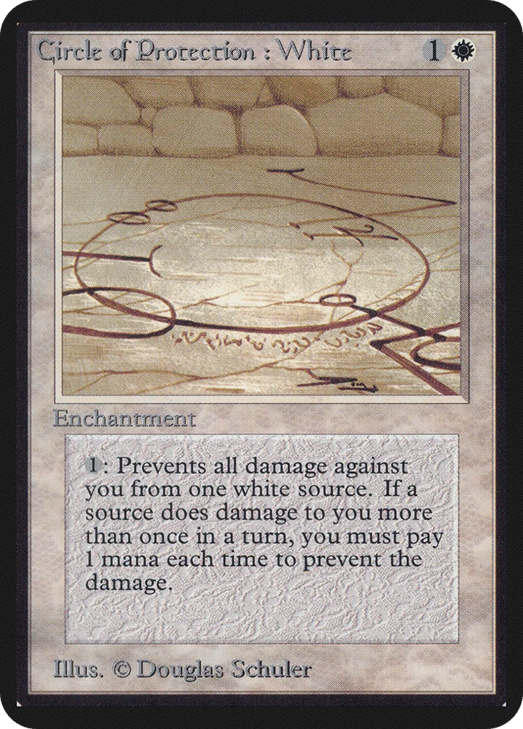 Circle of Protection: White · Limited Edition Alpha