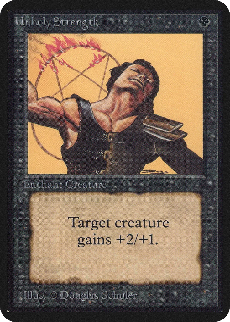 Unholy Strength · Limited Edition Alpha