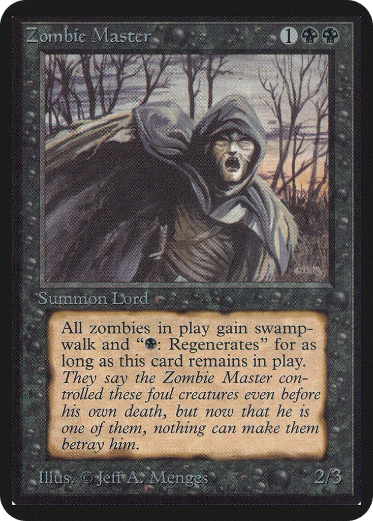 Zombie Master · Limited Edition Alpha