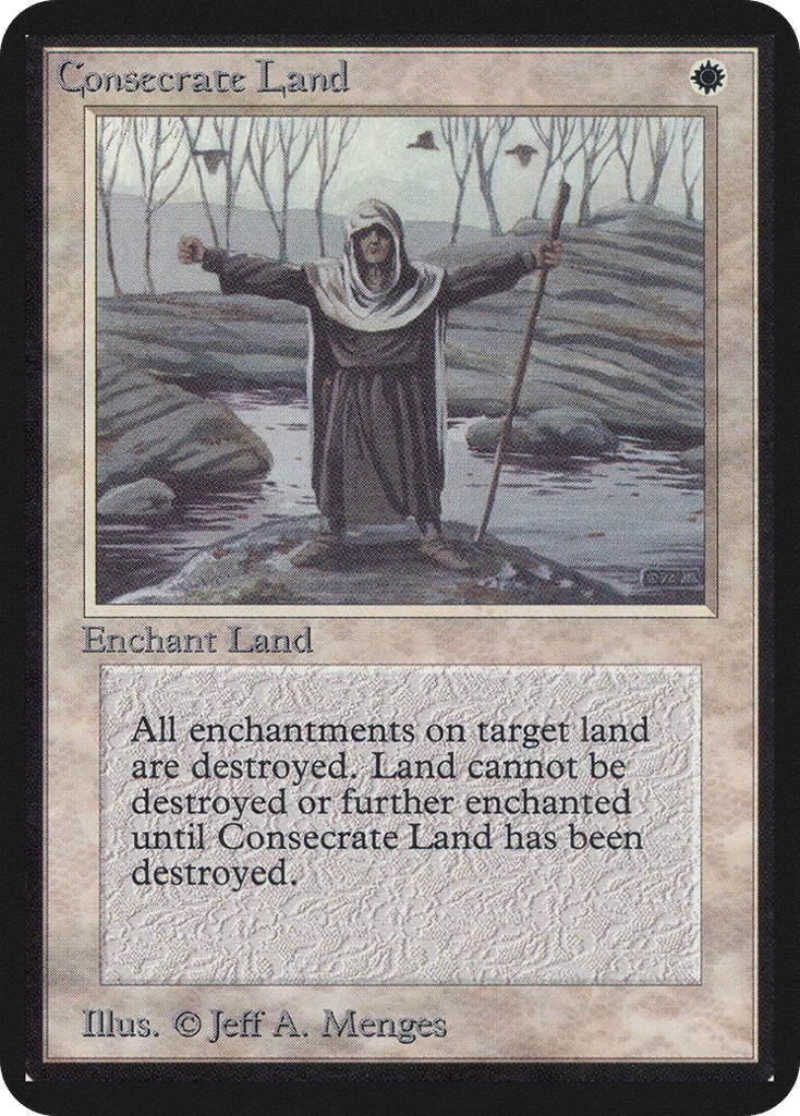 Consecrate Land · Limited Edition Alpha