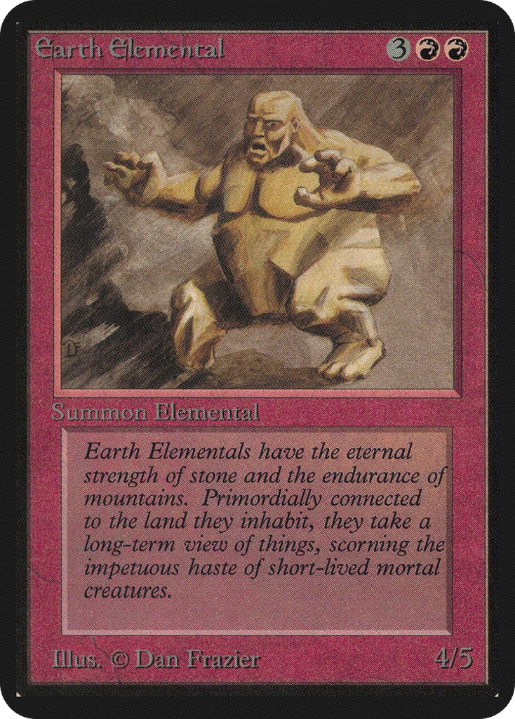 Earth Elemental · Limited Edition Alpha