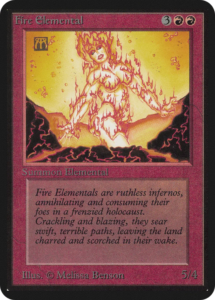 Fire Elemental · Limited Edition Alpha