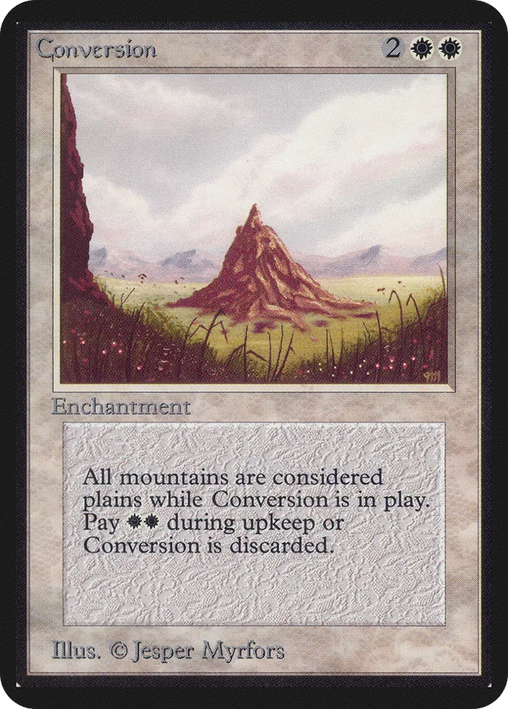 Conversion · Limited Edition Alpha