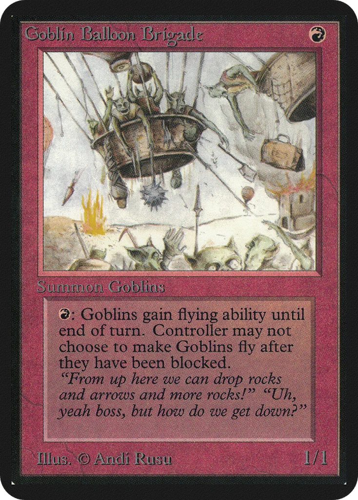 Goblin Balloon Brigade · Limited Edition Alpha