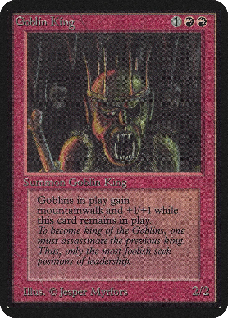 Goblin King · Limited Edition Alpha