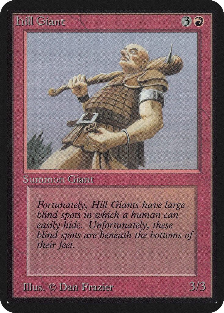 Hill Giant · Limited Edition Alpha
