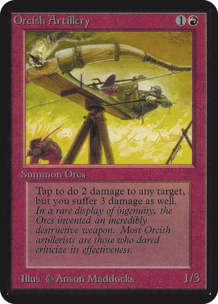 Orcish Artillery · Limited Edition Alpha