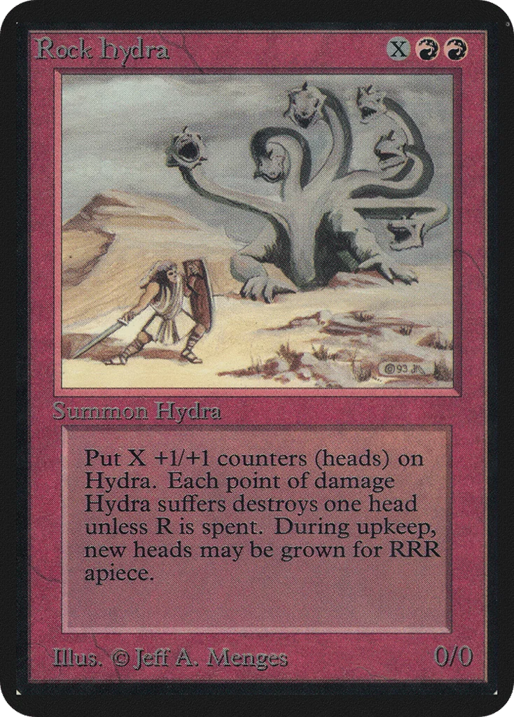 Rock Hydra · Limited Edition Alpha