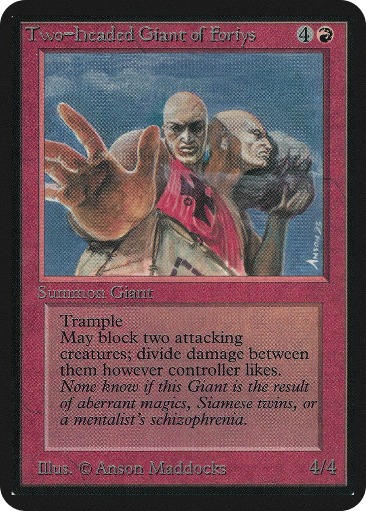 Two-Headed Giant of Foriys · Limited Edition Alpha