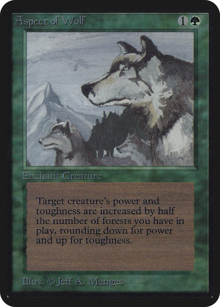 Aspect of Wolf · Limited Edition Alpha