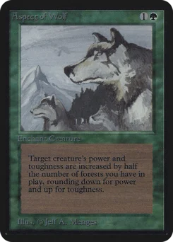 Aspect of Wolf