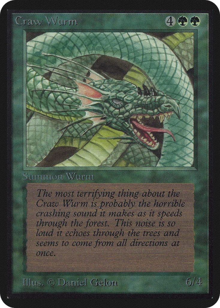 Craw Wurm · Limited Edition Alpha