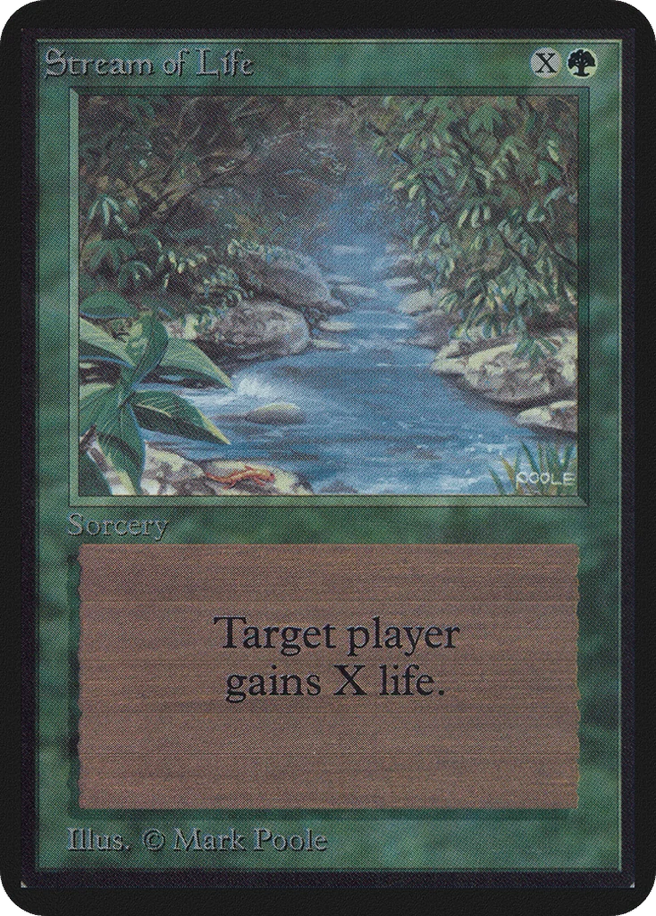 Stream of Life · Limited Edition Alpha