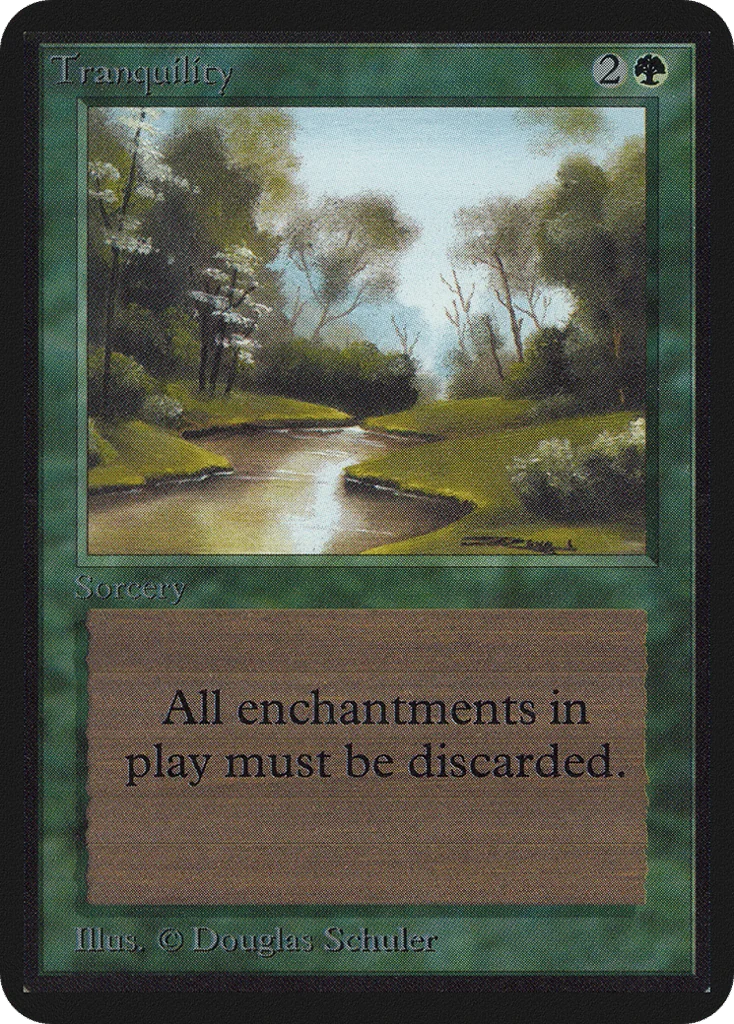 Tranquility · Limited Edition Alpha