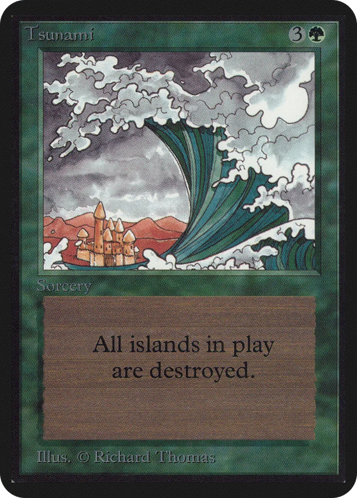 Tsunami · Limited Edition Alpha