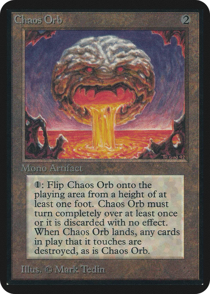 Chaos Orb · Limited Edition Alpha