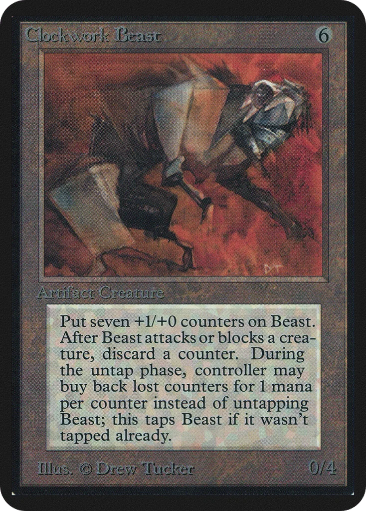 Clockwork Beast · Limited Edition Alpha