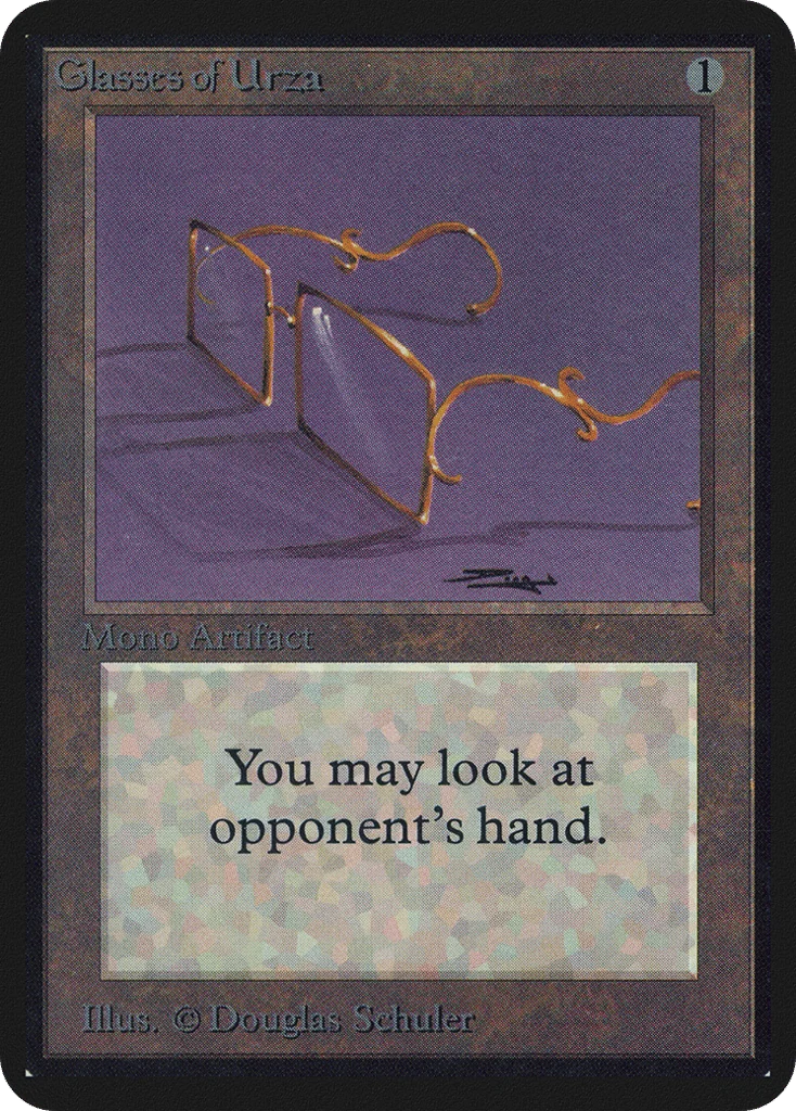 Glasses of Urza · Limited Edition Alpha