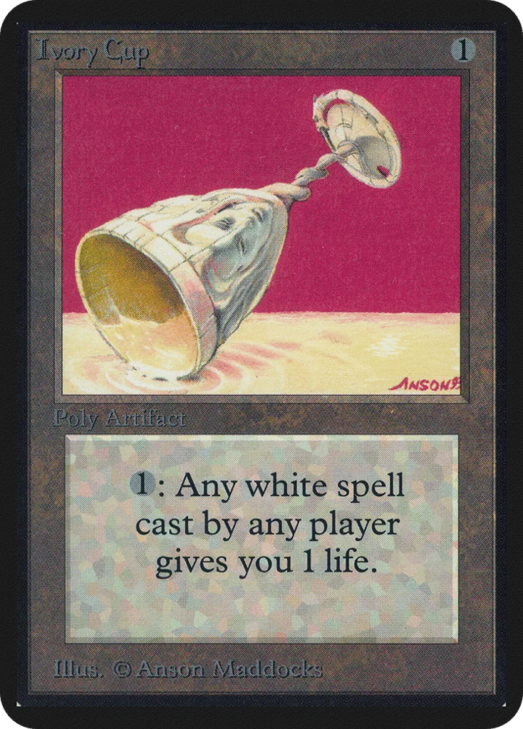 Ivory Cup · Limited Edition Alpha