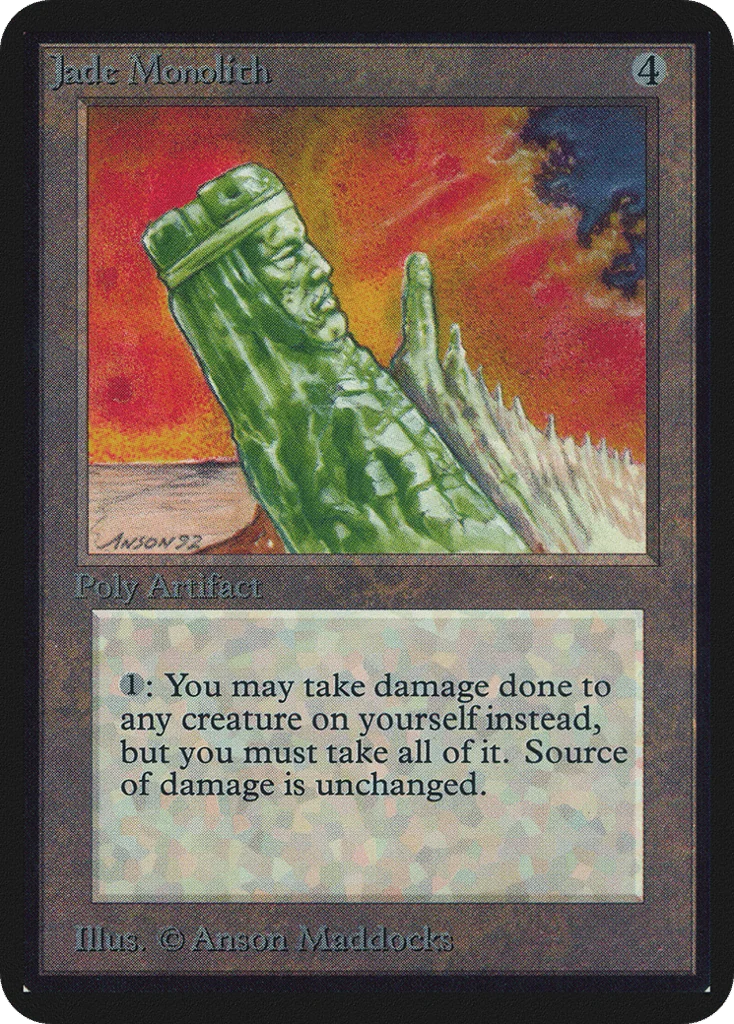 Jade Monolith · Limited Edition Alpha