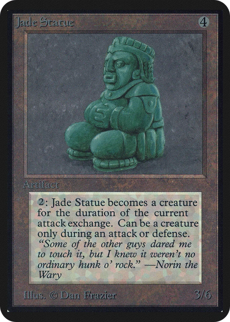 Jade Statue · Limited Edition Alpha
