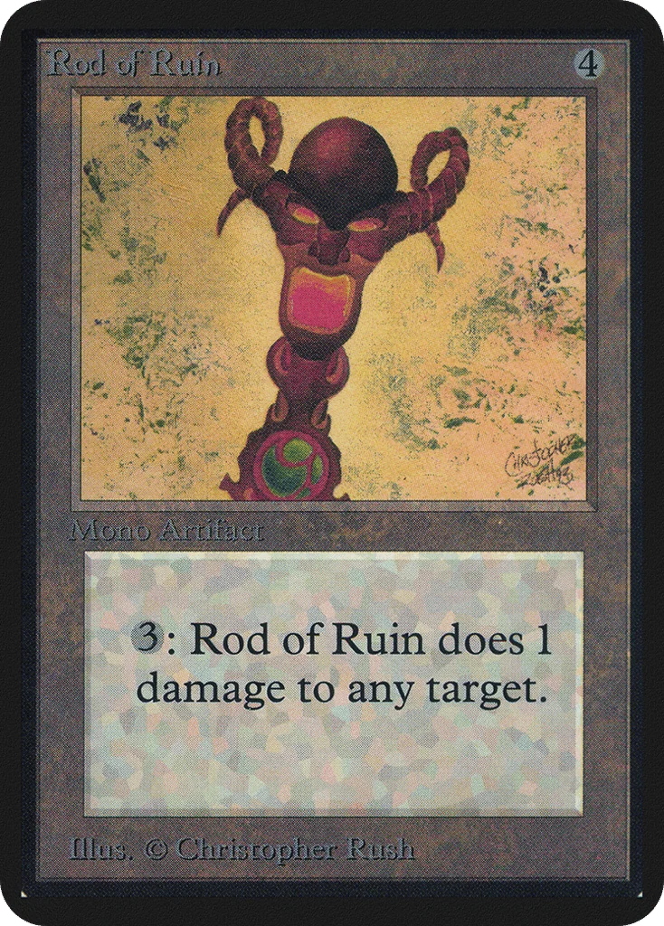 Rod of Ruin · Limited Edition Alpha