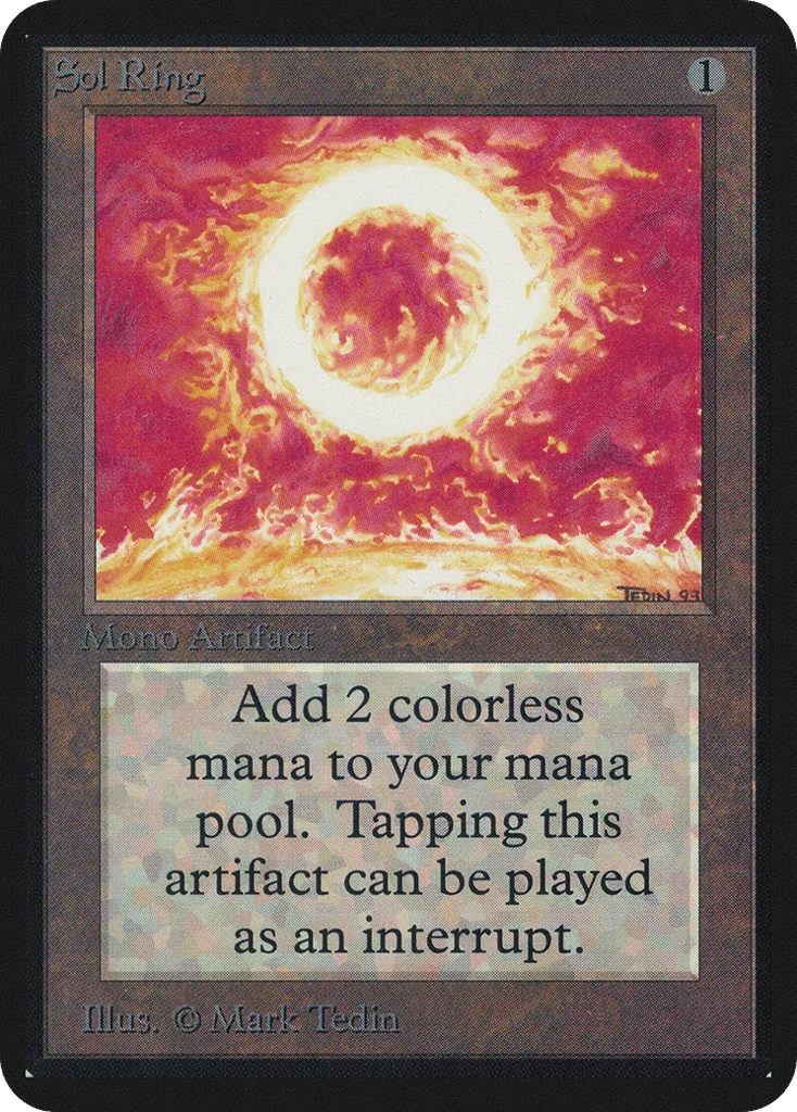 Sol Ring · Limited Edition Alpha