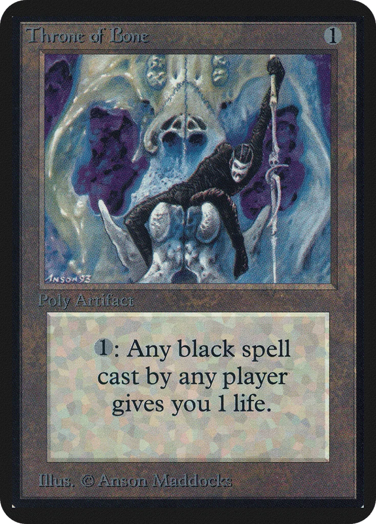 Throne of Bone · Limited Edition Alpha