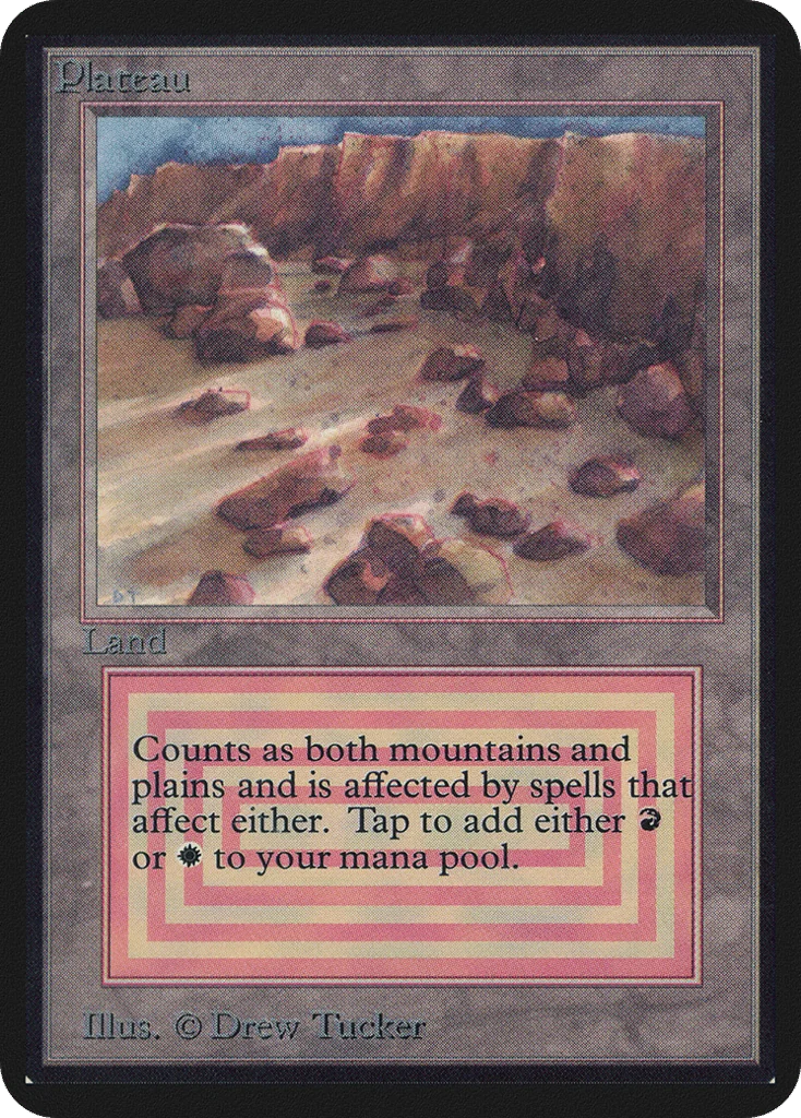 Plateau · Limited Edition Alpha