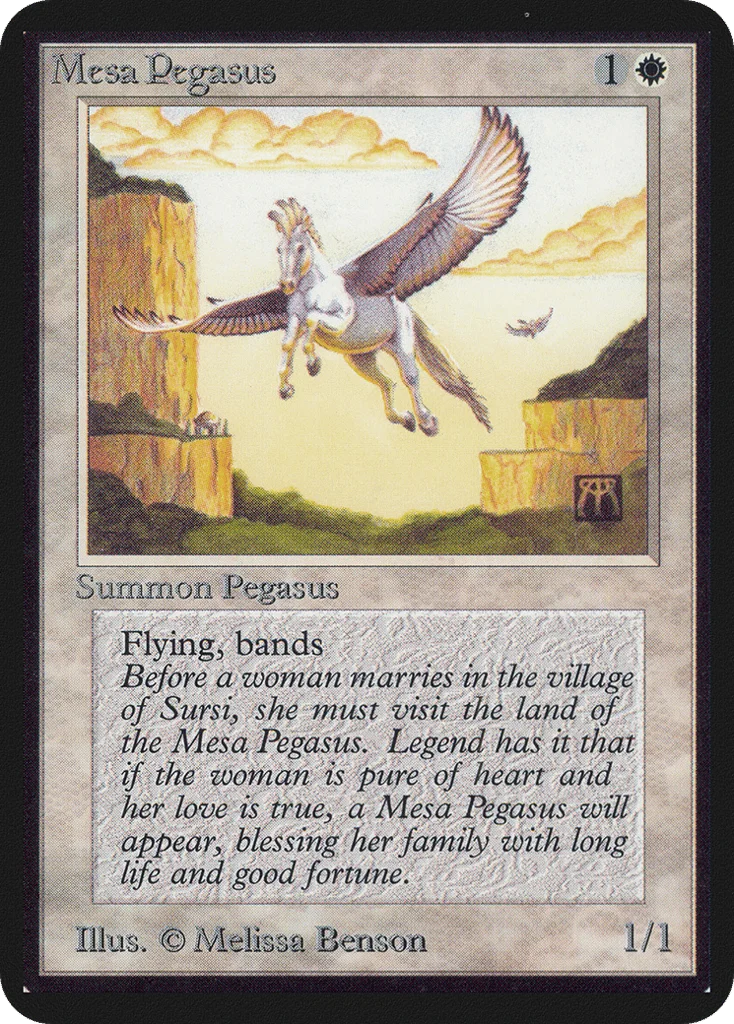 Mesa Pegasus · Limited Edition Alpha