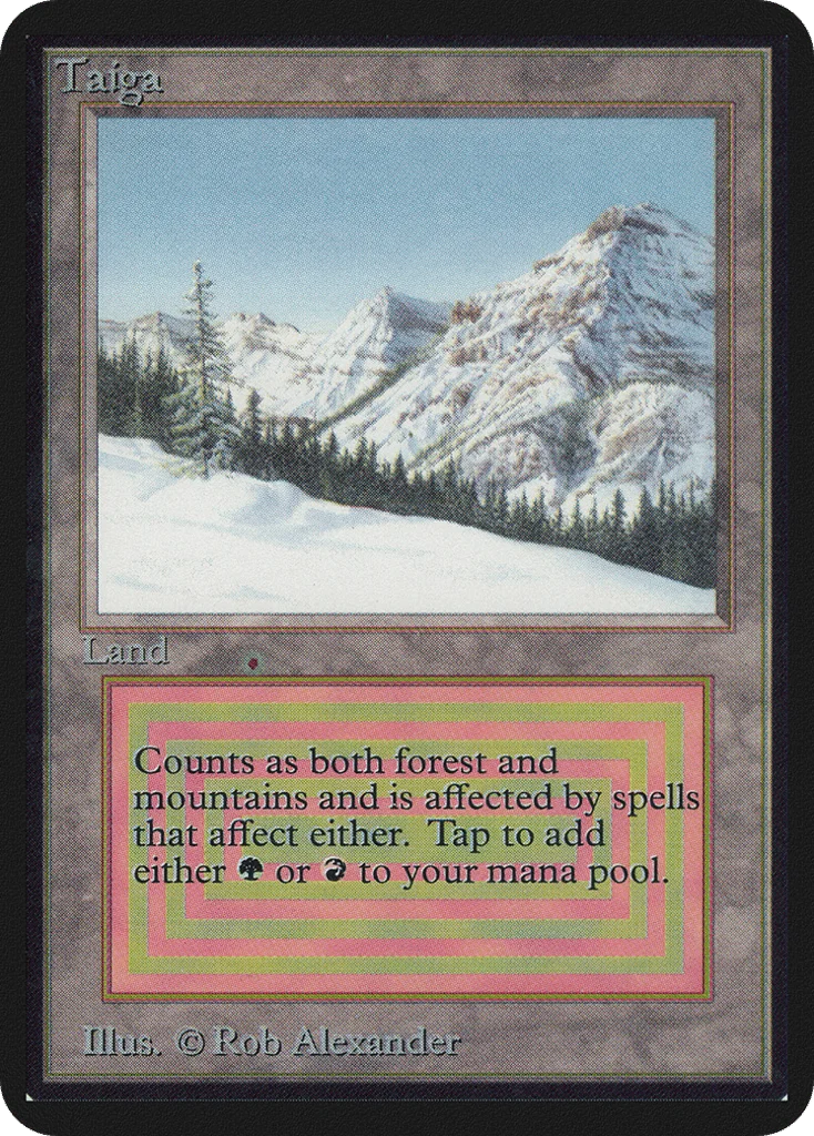 Taiga · Limited Edition Alpha