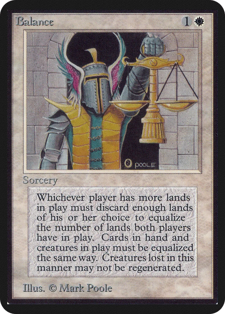 Balance · Limited Edition Alpha