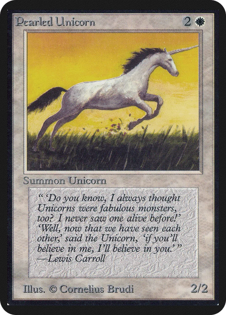 Pearled Unicorn · Limited Edition Alpha