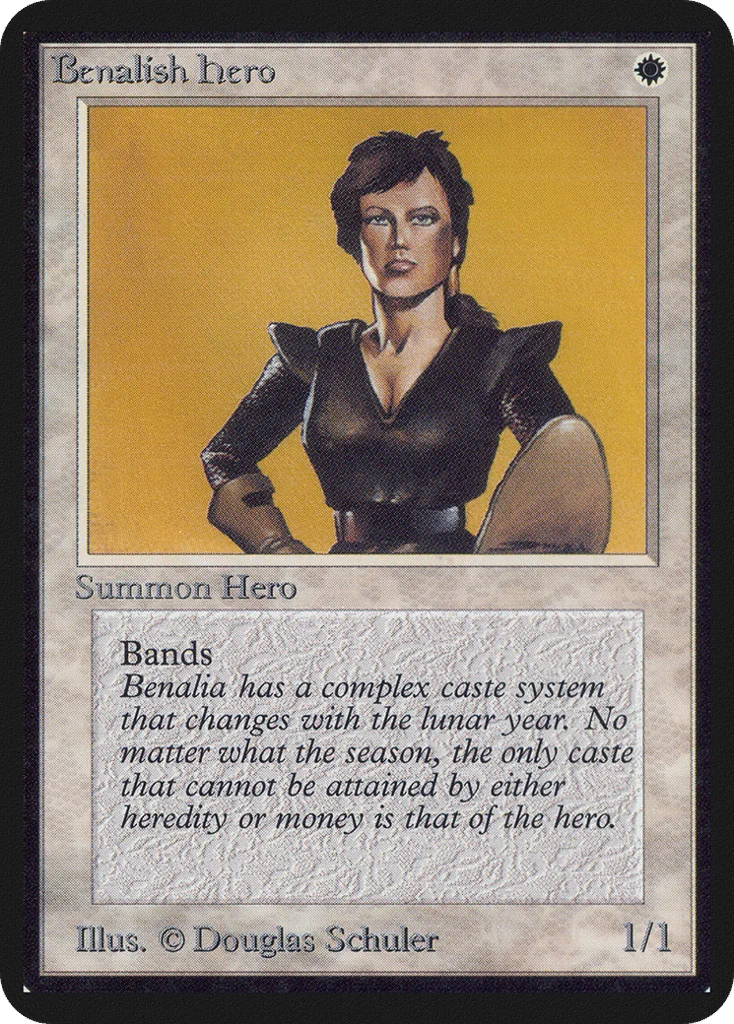Benalish Hero · Limited Edition Alpha