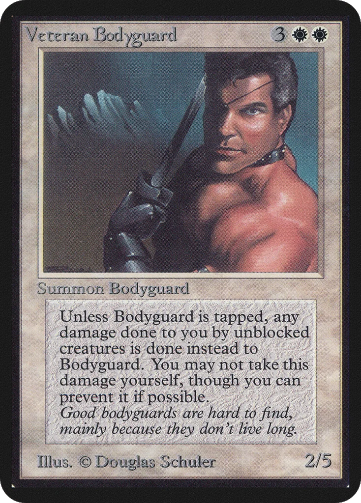 Veteran Bodyguard · Limited Edition Alpha