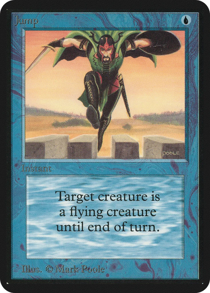 Jump · Limited Edition Alpha