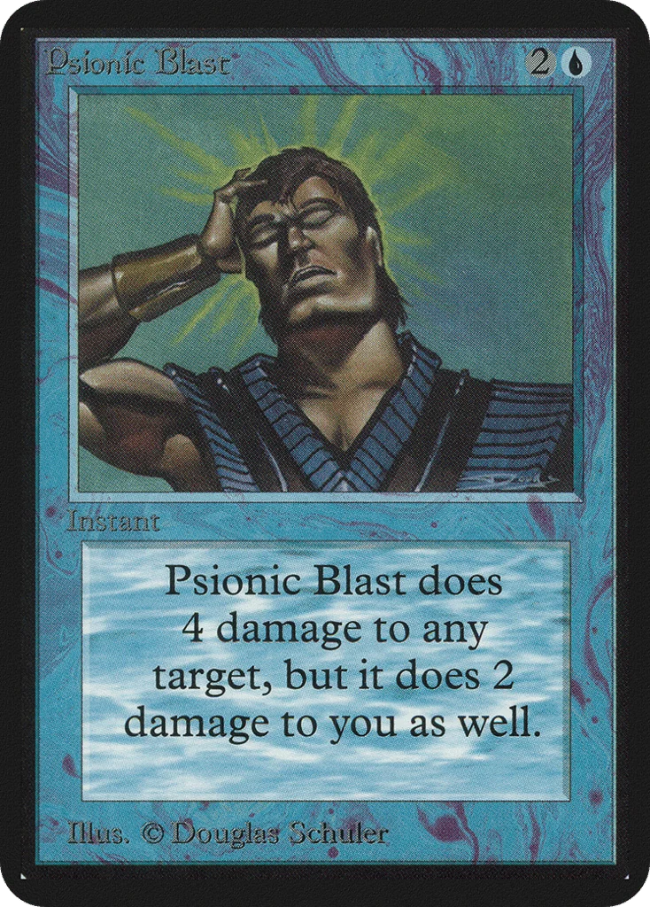 Psionic Blast · Limited Edition Alpha