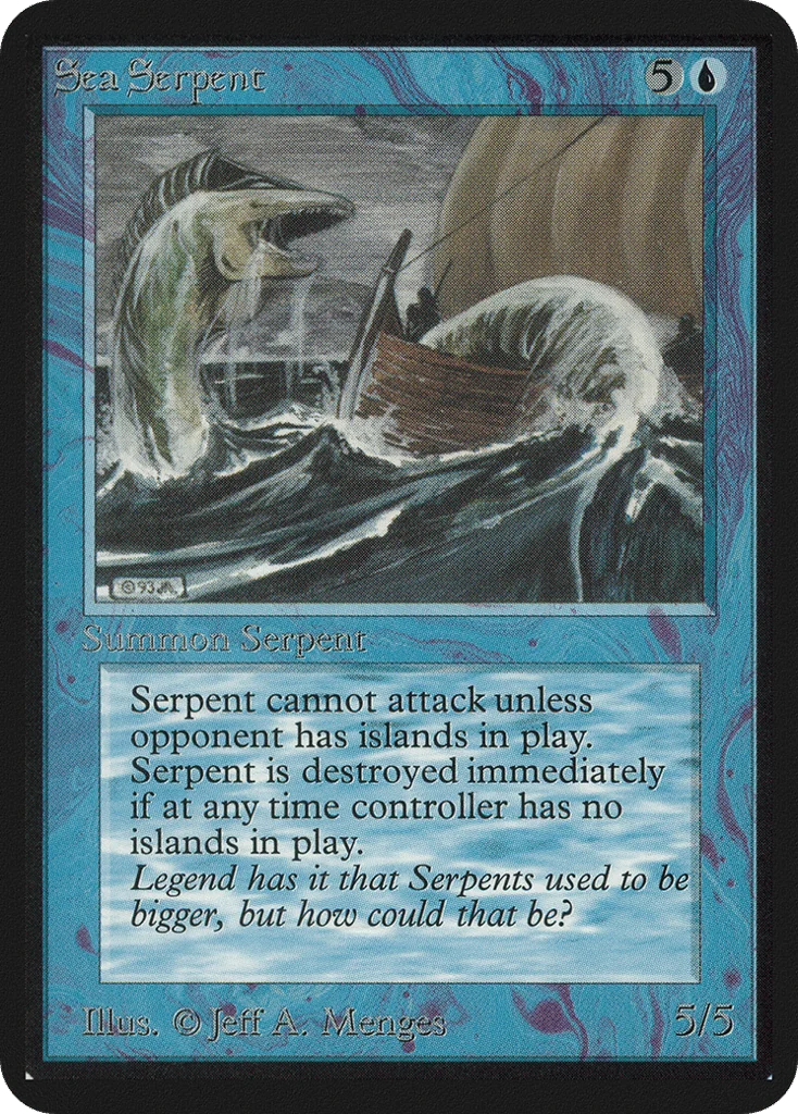 Sea Serpent · Limited Edition Alpha