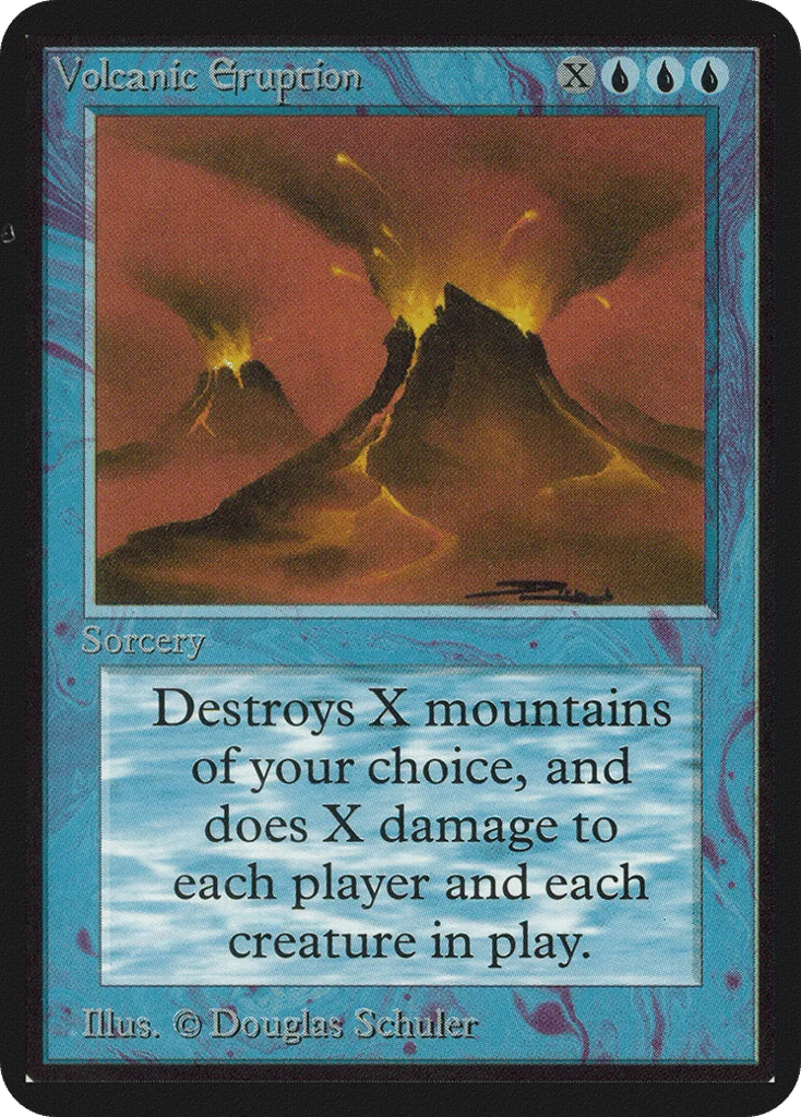 Volcanic Eruption · Limited Edition Alpha
