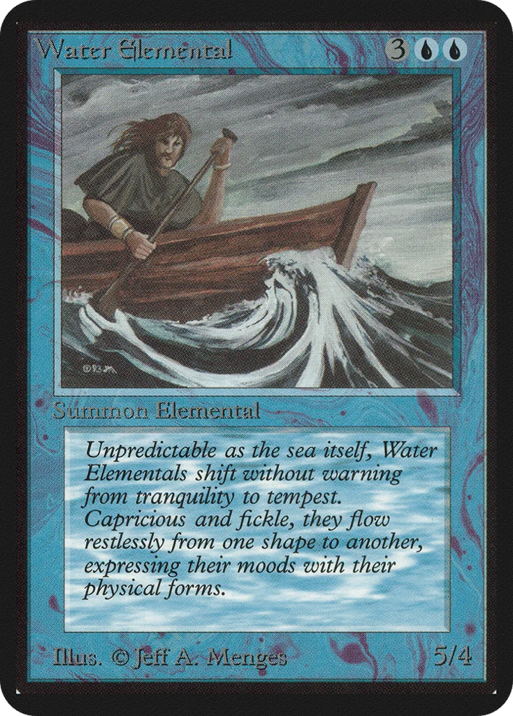 Water Elemental · Limited Edition Alpha