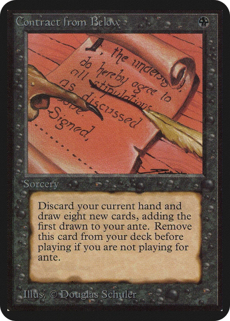 Contract from Below · Limited Edition Alpha