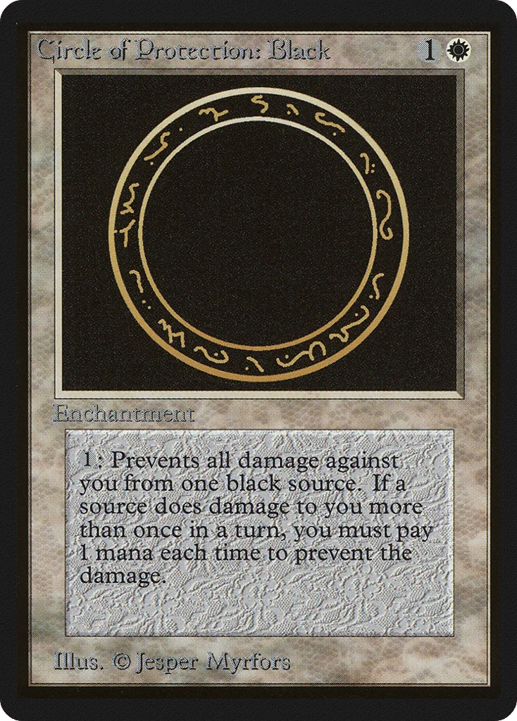 Circle of Protection: Black · Limited Edition Beta