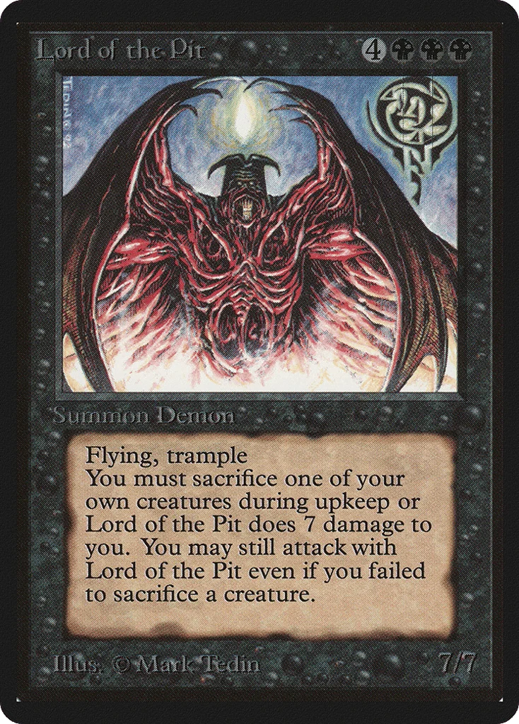 Lord of the Pit · Limited Edition Beta