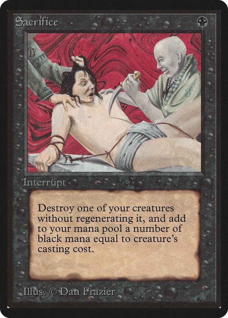 Sacrifice · Limited Edition Beta