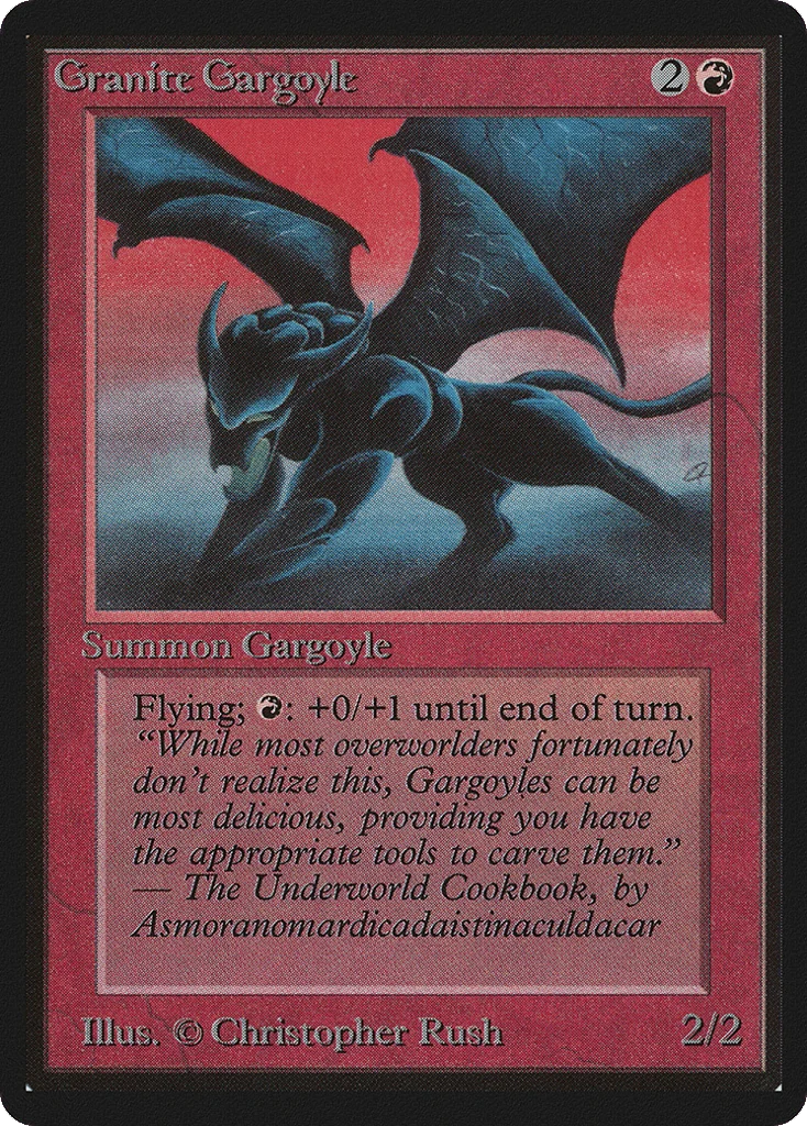 Granite Gargoyle · Limited Edition Beta
