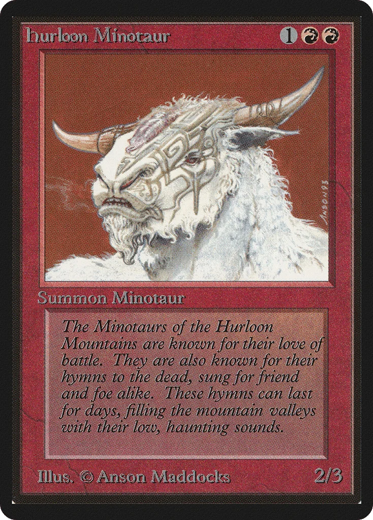Hurloon Minotaur · Limited Edition Beta