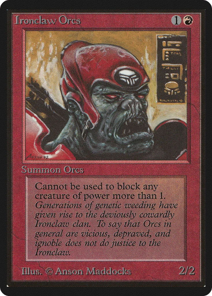 Ironclaw Orcs · Limited Edition Beta