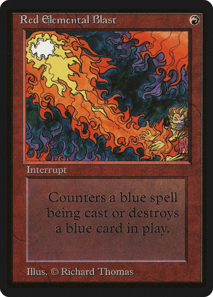 Red Elemental Blast · Limited Edition Beta